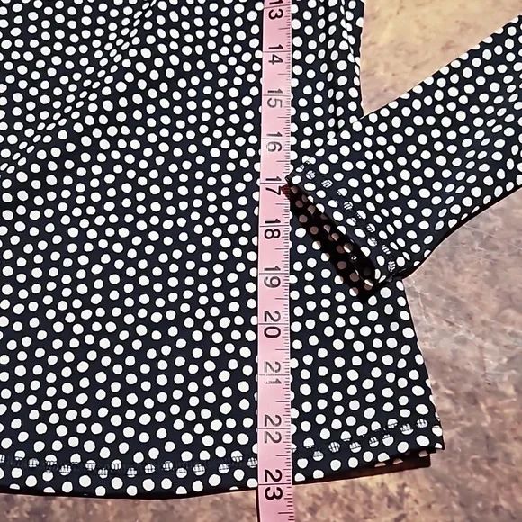 Boden | Black and White Active Quarter Zip - Picture 6 of 6